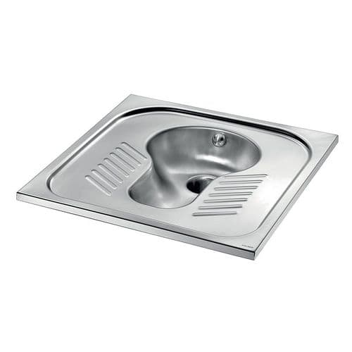 Delabie 113610/113620 SHA 700 Floor-Recessed WC Squat Pan