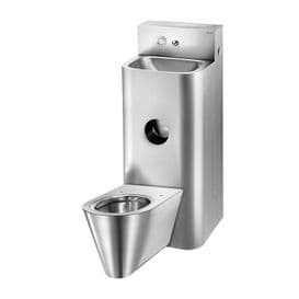 Delabie 160800 KOMPACT Prison Toilet Combination Unit - Central WC