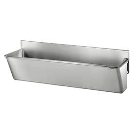 Delabie 182020 2 User 1400mm Stainless Steel Surgeons Scrub Trough - Splashback