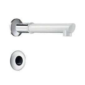 Delabie 20801T2 BIOCLIP Wall-Mounted Infrared Sensor Sink Tap with Disposable BIOCLIP Spout