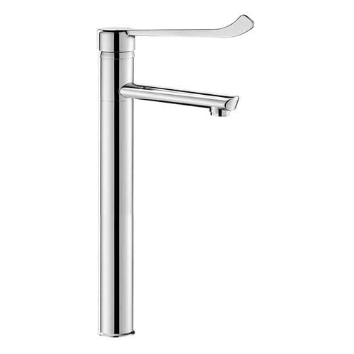 Delabie 2565T3EP SECURITHERM EP Pressure-Balancing Tall Deck-Mounted Manual Sink Mixer