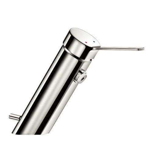 Delabie 2620EP SECURITHERM EP BIOSAFE Pressure-Balancing Deck-Mounted Manual Basin Mixer with Waste