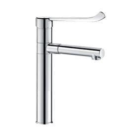 Delabie 2870T1 Deck-Mounted Manual Sink Mixer with Removable BIOCLIP Spout