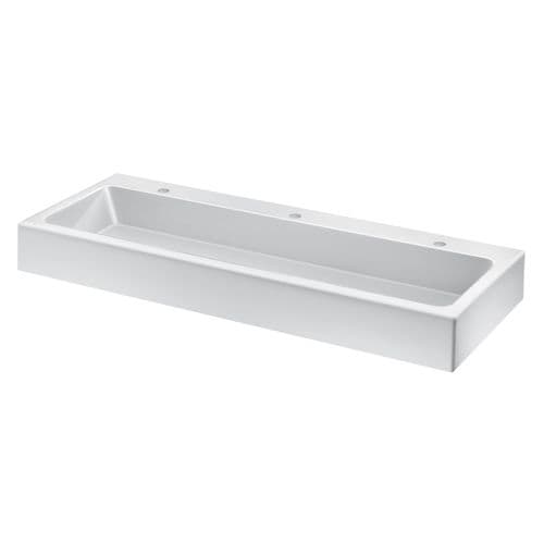 Delabie 453140 MINERALCAST 1400mm Composite Wash Trough with Tap Deck
