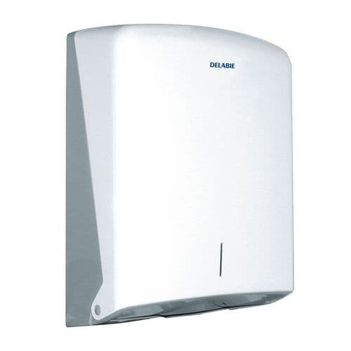 Delabie 6603D Hypereco Wall-Mounted Paper Towel Dispenser - 500 Sheets
