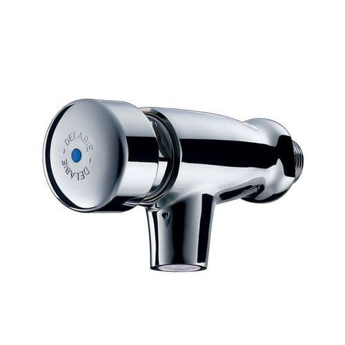 Delabie 746000 TEMPOSTOP Wall-Mounted Push Time-Flow Tap
