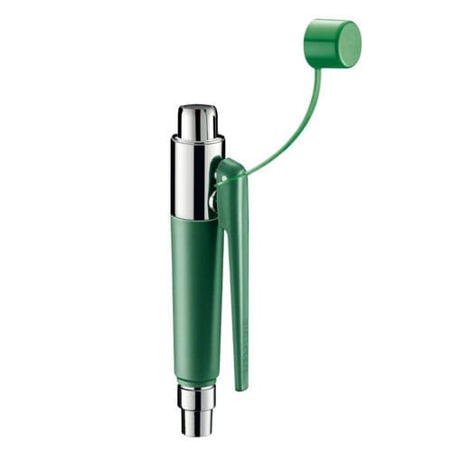 Delabie 9140C Single Spray Eye Wash Station - Deck-Mounted, Trigger-Operated