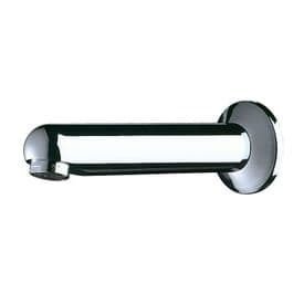 Delabie 947151 120mm Wall-Mounted Basin Spout with Plate for Cross-Wall Installation