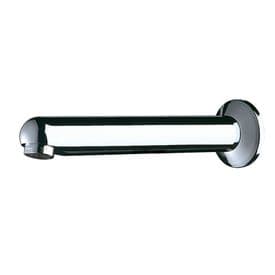 Delabie 947157 170mm Wall-Mounted Basin Spout with Plate for Cross-Wall Installation