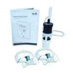 Delabie DVS (DVS) Anti-Ligature High Risk Back-to-Wall Toilet & Basin Pack - Tactile Switch Controls