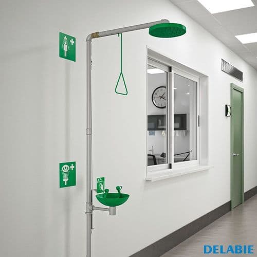 Delabie Safety Showers & Eye Wash Stations