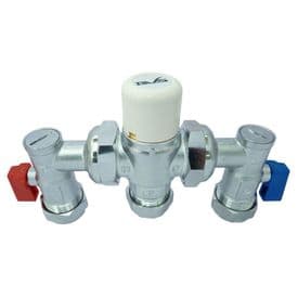 DVS 15/22mm TMV3 Thermostatic Mixing Valve