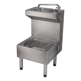 Franke Centinel G20055N Hospital Spec Floorstanding Janitorial Sink with Lever Mixer Tap