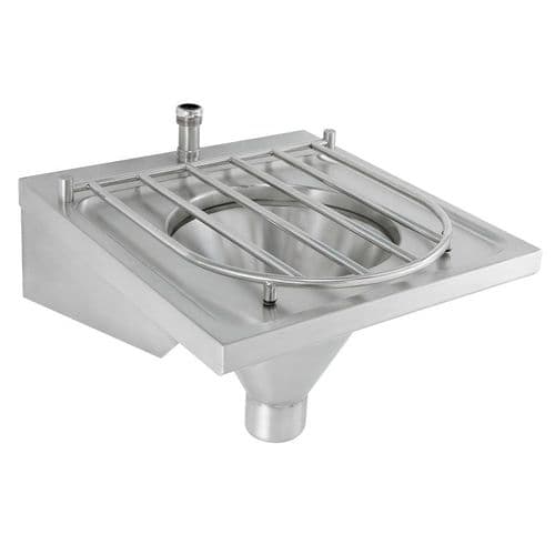 Franke G22043N Wall-Mounted Sluice Sink / Slop Hopper for Exposed Cisterns