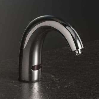 H&L Deck-Mounted No-Touch Chrome Swan-Neck Soap Dispenser