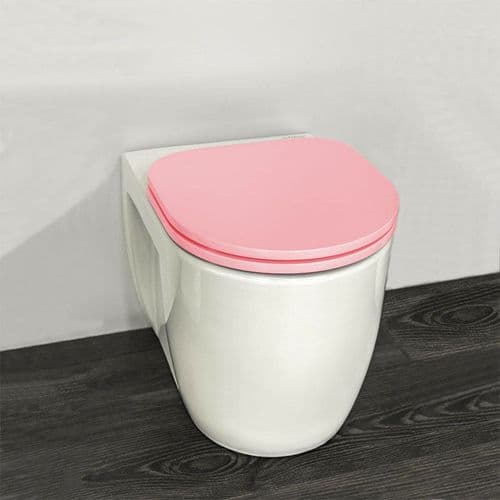 H&L Junior Series Childrens Toilet with Pink Seat