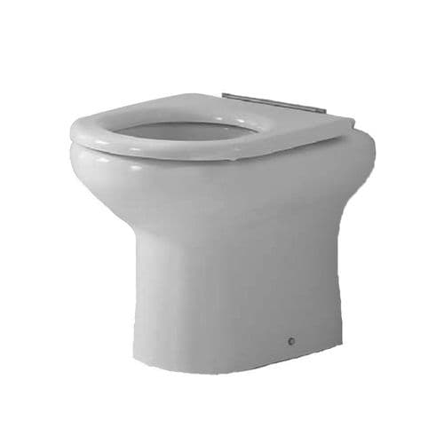 H&L Rimless Flush 425mm High Back-to-Wall Floorstanding WC Pan