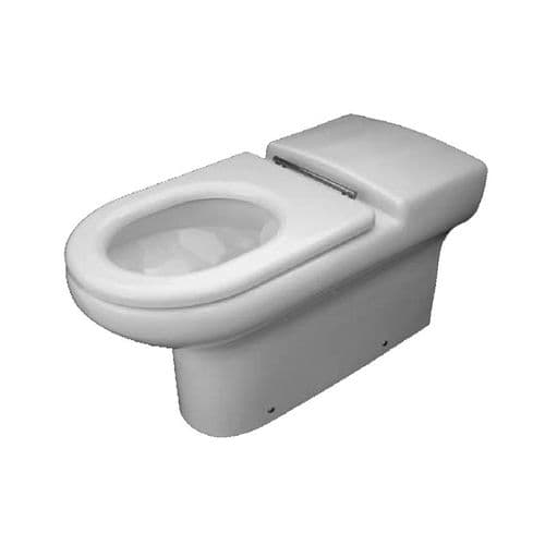 H&L Rimless Flush 750mm Extended Projection Back-to-Wall Floorstanding WC Pan
