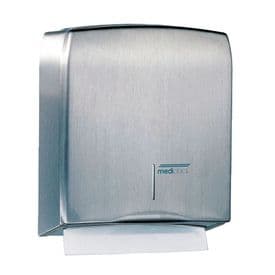 H&L Wall-Mounted Stainless Steel Paper Towel Dispenser - 600 Sheets