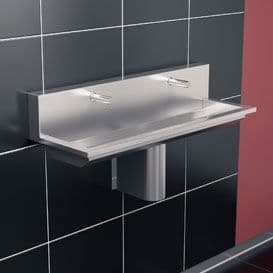Stainless Steel Wash Troughs