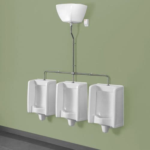 Top Inlet Florida Urinal Kits with Fully Exposed Pipework
