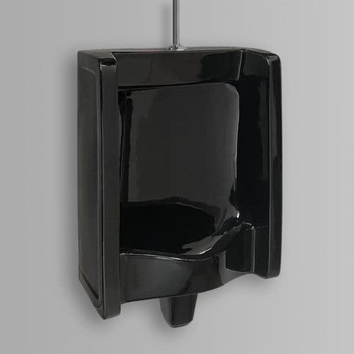 Top Inlet Healey & Lord Florida Black Urinal Bowl