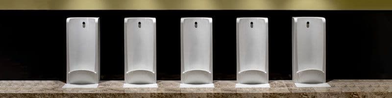 Healey and Lord Niagara Art Deco Vintage Urinals