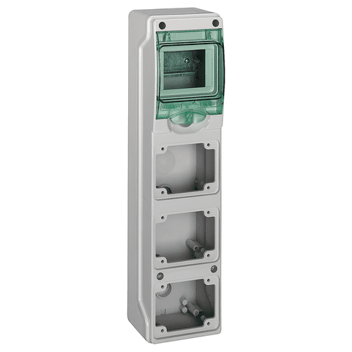 13177       Schneider Electric    Mureva (Kaedra) - For Power Outlet - 3 Openings - 1 X 4 Modules