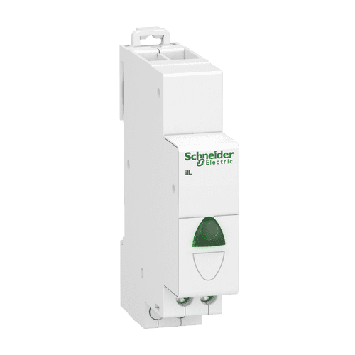 A9E18321 Schneider Electric Acti9 Iil Single Indicator Light - Green - 110-230 Vac (39)
