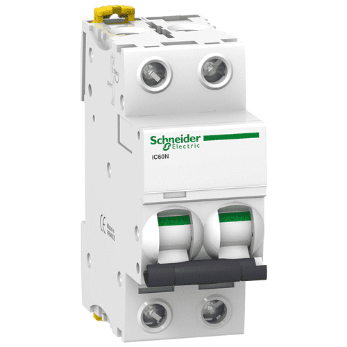 A9F74210 Schneider Electric Ic60N - Miniature Circuit Breaker - 2P - 10A - C Curve