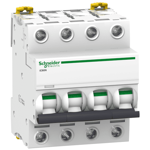 A9F74440 Schneider Electric Ic60N - Miniature Circuit Breaker - 4P - 40A - C Curve