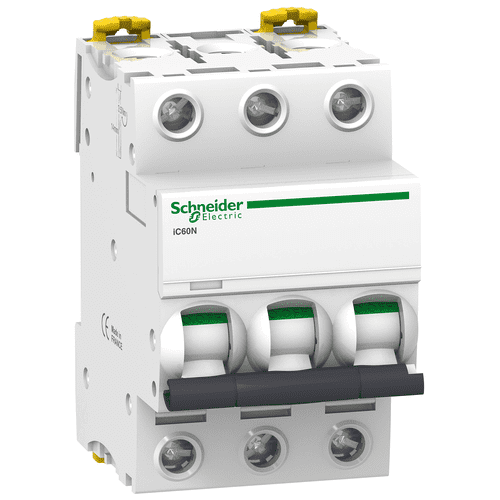 A9F75350 Schneider Electric Ic60N - Miniature Circuit Breaker - 3P - 50A - D Curve