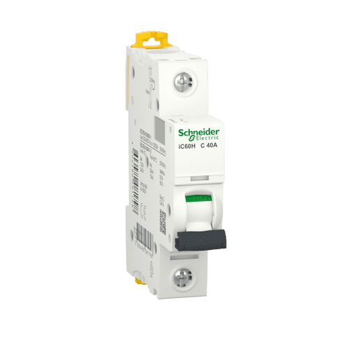 A9F84140 Schneider Electric Ic60H - Miniature Circuit Breaker - 1P - 40A - C Curve