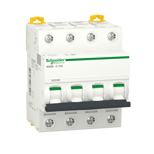 A9K24410 Schneider Electric Miniature Circuit Breaker - Ik60N - 4P - 10 A - C Curve