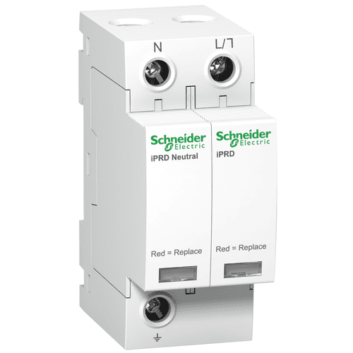 A9L08500       Schneider Electric    Iprd8 Modular Surge Arrester - 1P + N - 350V