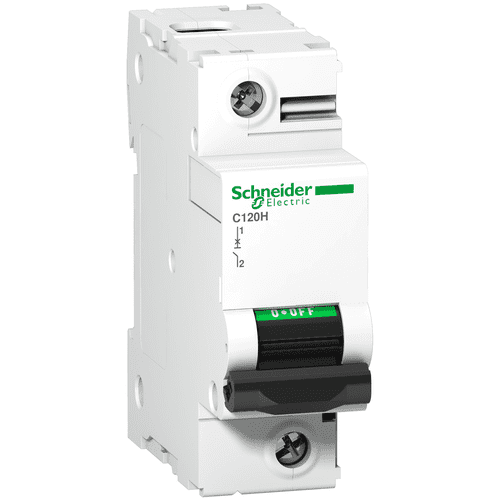 A9N18448 Schneider Electric C120H - Circuit Breaker - 1P - 125A - C Curve