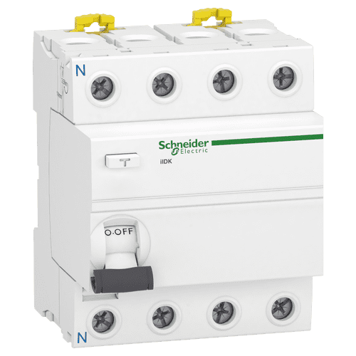 A9R50440 Schneider Electric Acti 9 Iid K - Residual Current Circuit Breaker - 4P - 40A - 30Ma - Type Ac