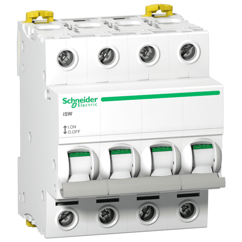 A9S65492       Schneider Electric    Switch Disconnector Isw - 4P - 125 A - 415 V