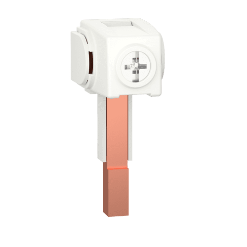 A9XPCM04       Schneider Electric    Set Of 4 Connectors 100A Monoconnect For 3P+N Comb Busbar