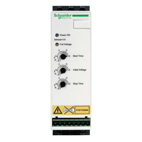 ATS01N232QN Schneider Electric soft starter for asynchronous motor, Altistart 01, ATS01, 32A, 380 to 415V, 15kW (45)