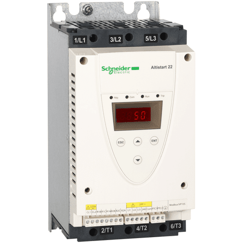 ATS22D17Q Schneider Electric soft starter for asynchronous motor, Altistart 22, control 230V, 230 to 440V, 4 to 7.5kW (67)