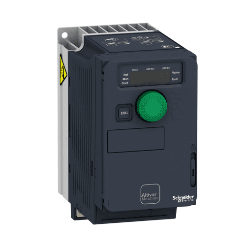 ATV320U04M2C       Schneider Electric    variable speed drive, Altivar Machine ATV320, 0.37kW, 200 to 240V, 1 phase, compact