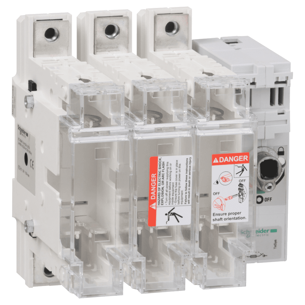GS2QQ3 Schneider Electric Tesys Gs - Switch-Disconnector-Fuse - 3 P ...