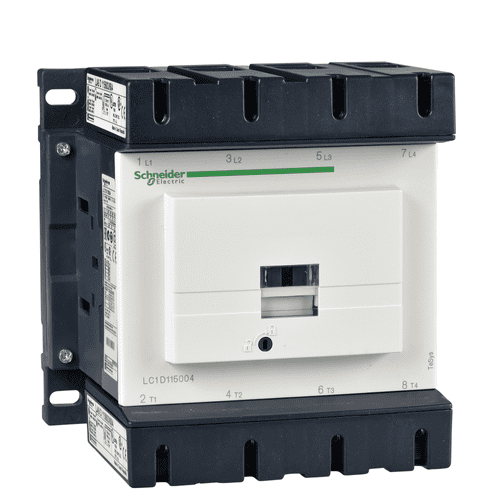 LC1D115004P7 Schneider Electric Tesys D Contactor - 4P(4 No) - Ac-1 - <Lt/>= 440 V 200 A - 230 V Ac 50/60 Hz Coil (42)