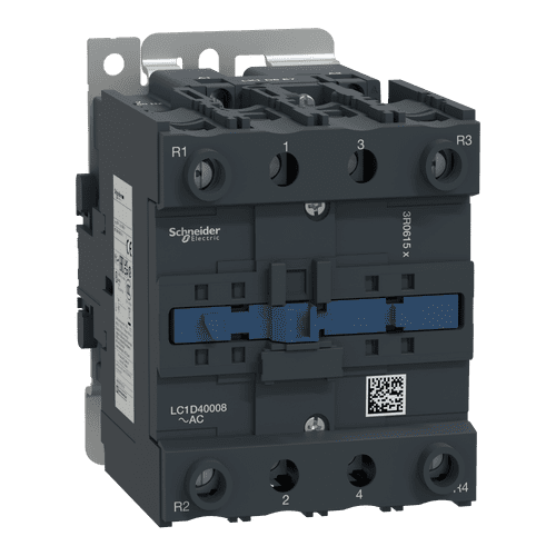 LC1D40008E7 Schneider Electric Tesys D Contactor - 4P(2 No + 2 Nc) - Ac-1 <Lt/>= 440 V 60 A - 48 V Ac 50/60 Hz Coil (42)