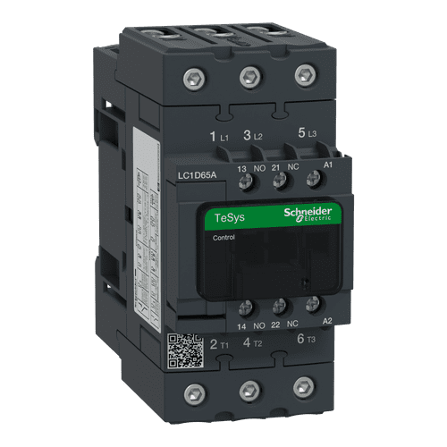 LC1D65AP7 Schneider Electric Tesys D Contactor - 3P(3 No) - Ac-3 - <Lt/>= 440 V 65 A - 230 V Ac 50/60 Hz Coil (42)