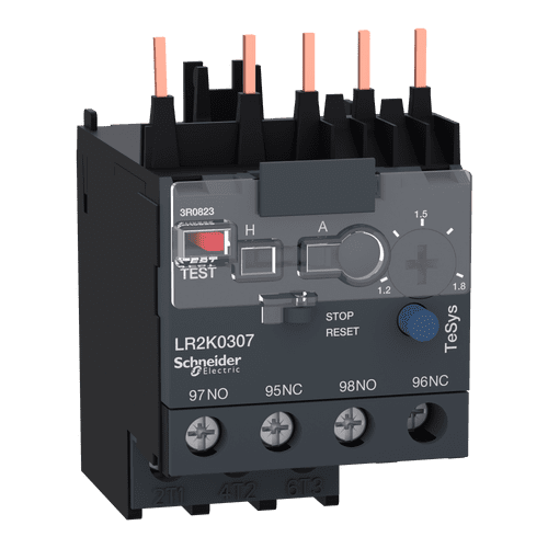 LR2K0307 Schneider Electric Tesys K - Differential Thermal Overload Relays - 1.2...1.8 A - Class 10A (42)
