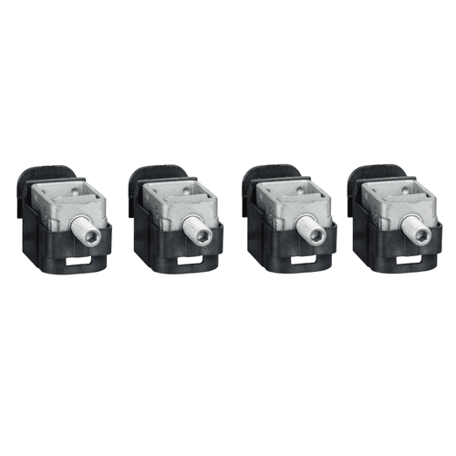 LV429243 Schneider Electric Steel Bare Cable Connectors, Compact Nsx, Easypact Cvs, For 1 Cable 1.5 To 95 Mm², 160 A, Set Of 4 Parts (35)