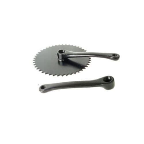 Crank Set, Steel Black