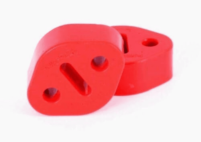 2x Powerflex Exhaust Mount - Down Pipe  EXH015 for Ford Focus MK2 ST